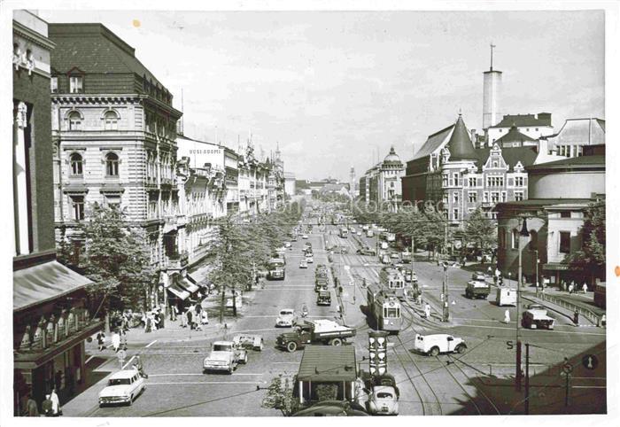 HELSINKI Helsingfors Suomi Mannerheim Road