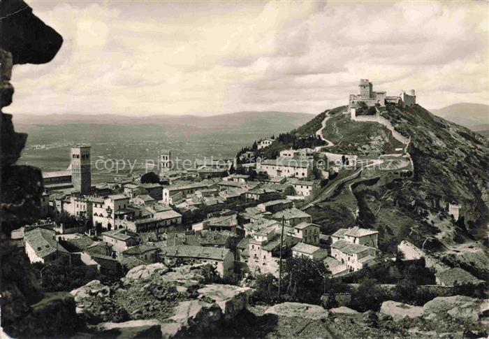 Assisi Perugia Umbria IT Panorama dalla Rocchicciola