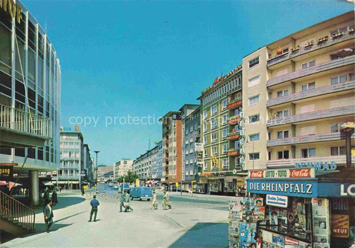 LUDWIGSHAFEN  Rhein Ludwigstrasse
