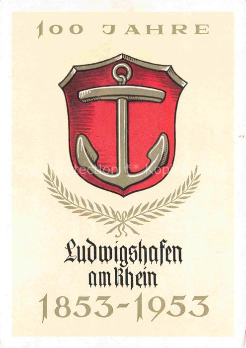 LUDWIGSHAFEN  Rhein Stadtwappen
