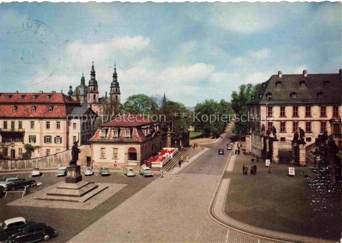 FULDA Hessen Schloss Dom Hauptwache Stift Wallenstein
