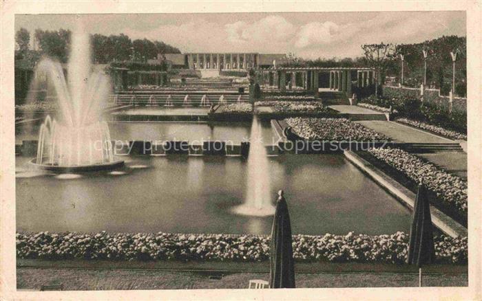 GRUGA Ausstellungspark EssEN Ruhr Wasserterrassen Rosencafé