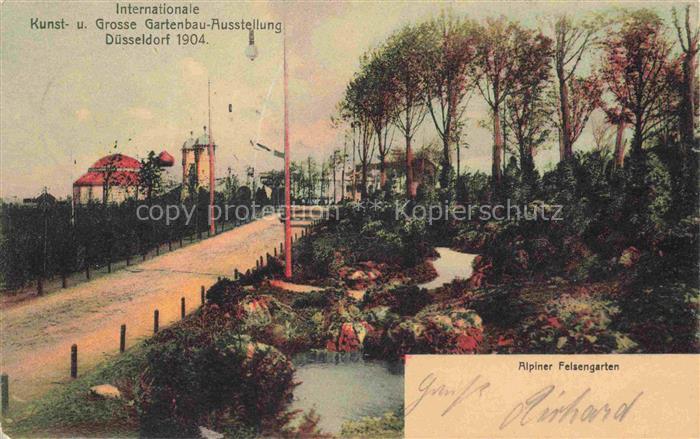 IGA Gartenbauaustellung International Duesseldorf Alpiner Felsengarten