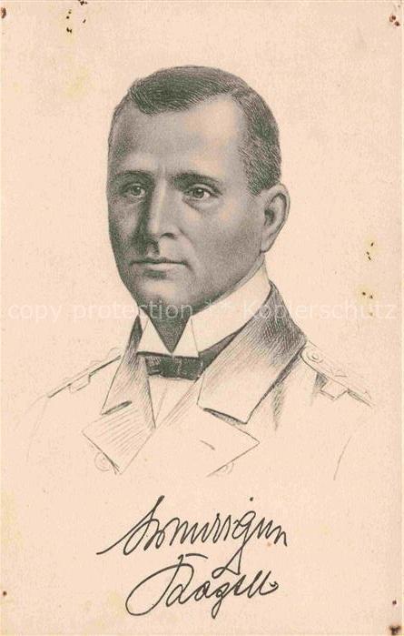 Militaria Stab Generaele Kapitaenleutnant Otto Weddigen