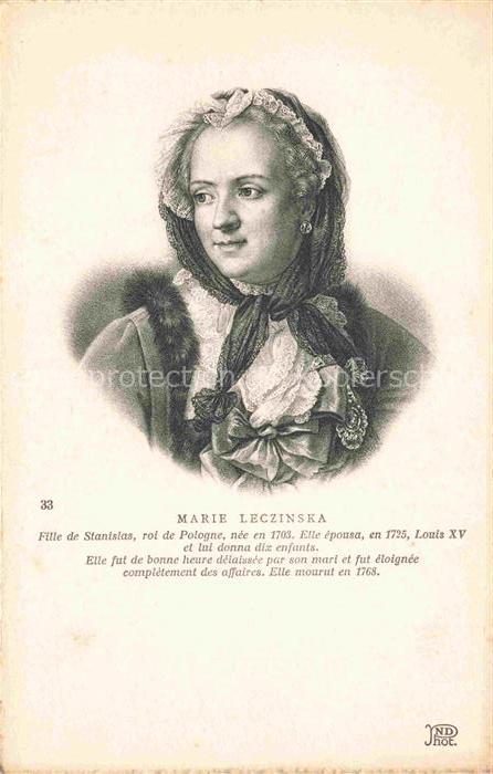 LOUIS XV Adel Frankreich France Marie Leczinska Fille