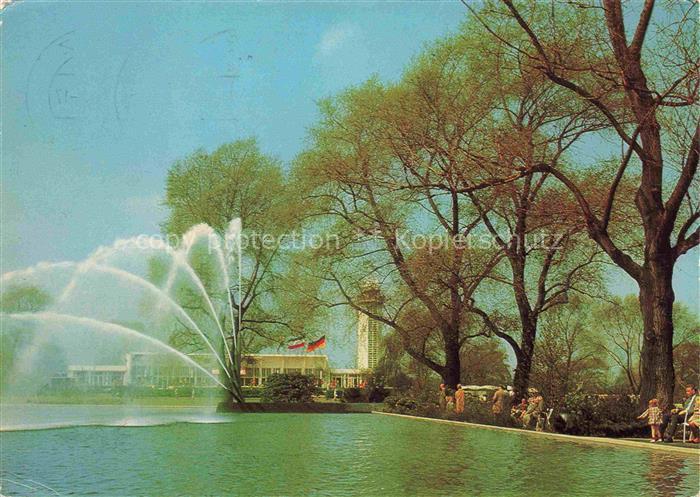 BUGA Bundesgartenschau Essen Blumenhof Hauptgaststaette