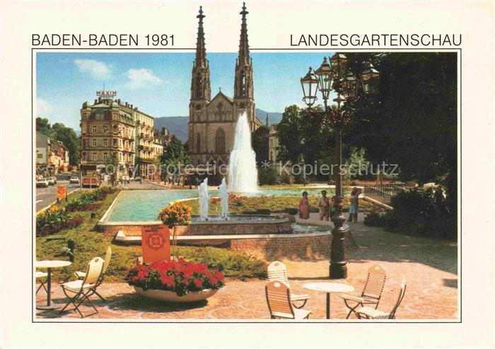 Landesgartenschau LAGA Baden Baden Augustaplatz