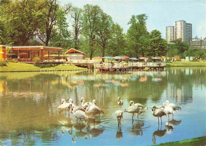 BUGA Bundesgartenschau Stuttgart See Café Flamingos