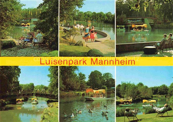 BUGA Bundesgartenschau Luisenpark Mannheim Kutzerweiher Gondoletta