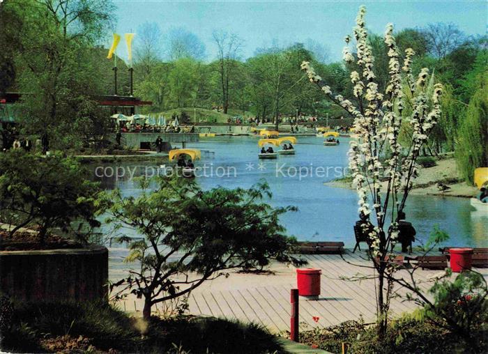 BUGA Bundesgartenschau Mannheim Seecafé Boots Gondeln Rosarium