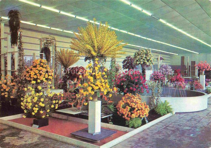 IGA Gartenbauaustellung International DDR Erfurt Hallenschau Fruehjahr