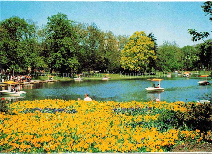 BUGA Bundesgartenschau Karlsruhe Gondolettafahrt Stadtgartensee