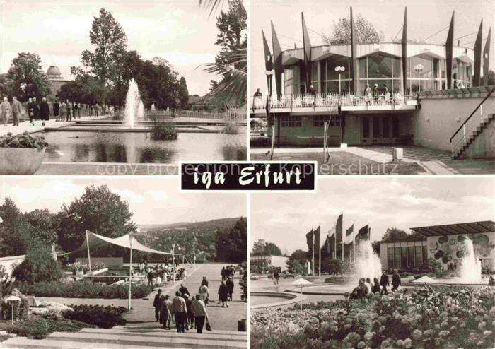 IGA Gartenbauaustellung International Erfurt DDR Rosen