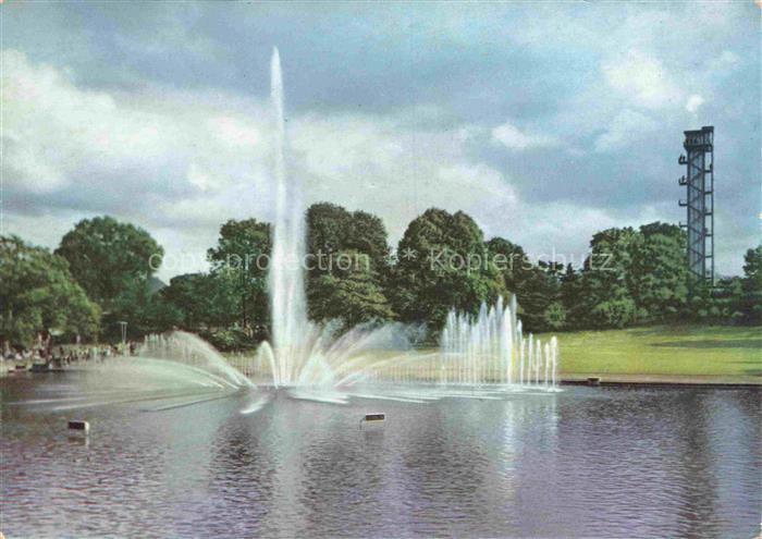 LAGA Landesgartenschau Ausstellungspark Hamburg Wasserlichtkonzert Philipsturm