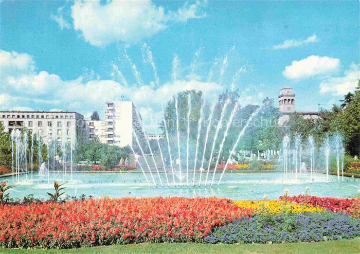 BUGA Bundesgartenschau Karlsruhe Wasserspiele Rosen