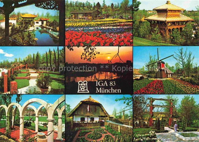 IGA Gartenbauaustellung International Muenchen China Nepal Ungarn Rosen Tulpen