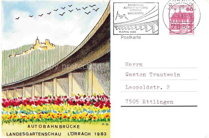 LAGA Landesgartenschau Autobahnbruecke Loerrach