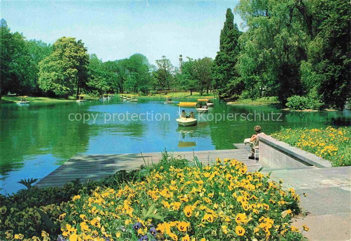 BUGA Bundesgartenschau Karlsruhe Seestrassen Rosen Boote