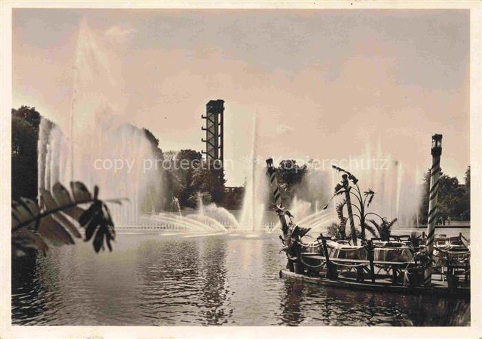 IGA Gartenbauaustellung International Hamburg Wasserspiele Taverna Isola Bella