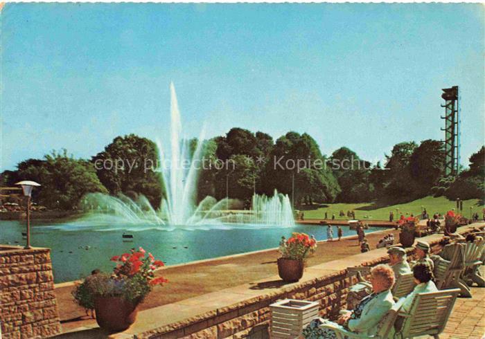 LAGA Landesgartenschau Ausstellungspark Hamburg Fontaene