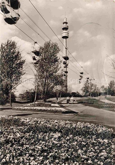 BUGA Bundesgartenschau Dortmund Sessellift Blumen Terrassen