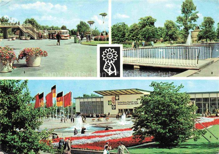 IGA Gartenbauaustellung International Erfurt DDR Wasserachse