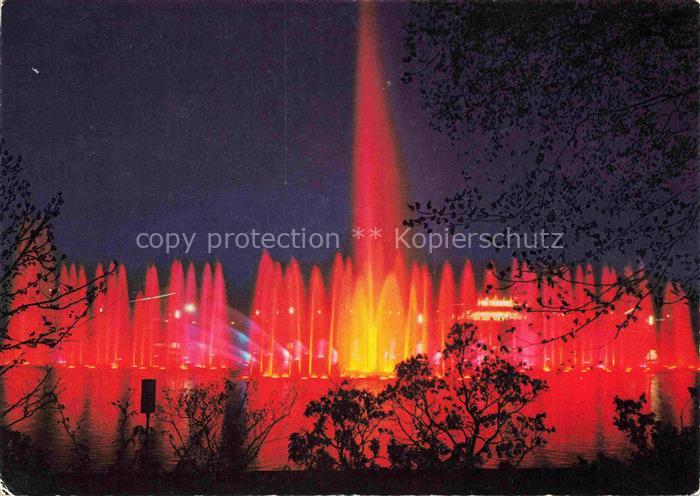 IGA Gartenbauaustellung International Hamburg Wasserlichkonzert