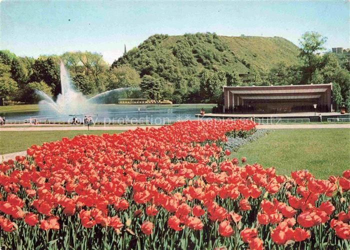 BUGA Bundesgartenschau Dortmund Tulpen Musikpavillon Buschmuehlenteich