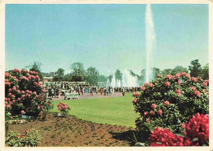 IGA Gartenbauaustellung International Hamburg Wasserspiele