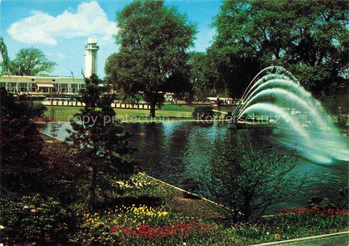 Grugapark GRUGA Ausstellungspark EssEN Ruhr Blumenhof Wasserspiel