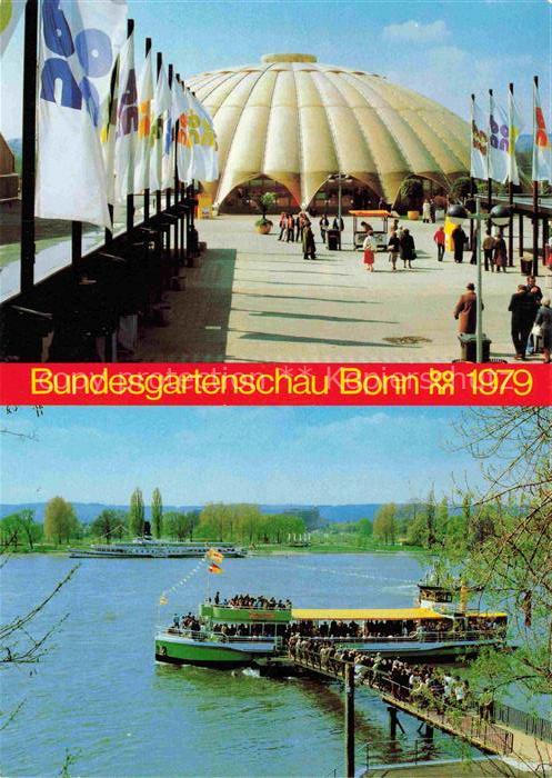 BUGA Bundesgartenschau Bonn Schiffe