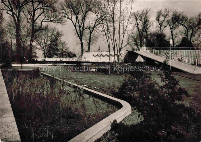 BUGA Bundesgartenschau Bruecke Parkrestaurant