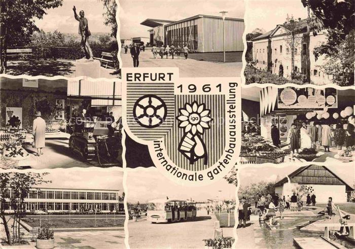 IGA Gartenbauaustellung International Erfurt DDR