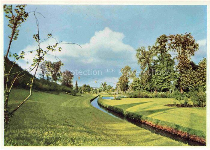 BUGA Bundesgartenschau Kassel Sesselbahn Tal Fulda