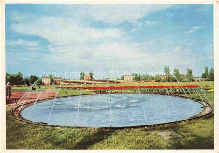 BUGA Bundesgartenschau Kassel Wasserspiel Karlsaue