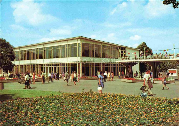 IGA Gartenbauaustellung International Erfurt DDR  Zentralgaststaette