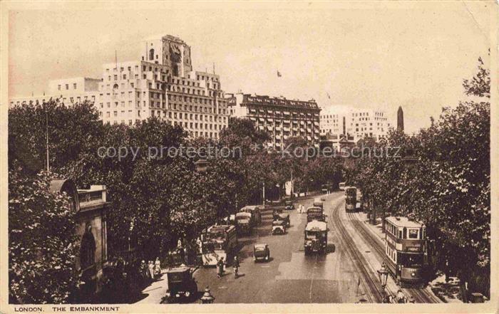 LONDON  UK The Embankment