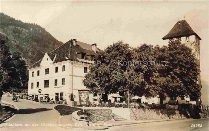 Winklern Moelltal Glocknerstrasse Karnten AT Gasthof Post
