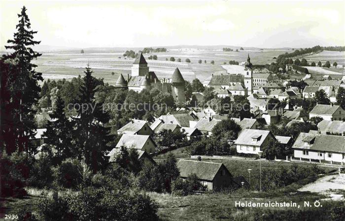 Heidenreichstein Niederoesterreich AT Ortsansicht