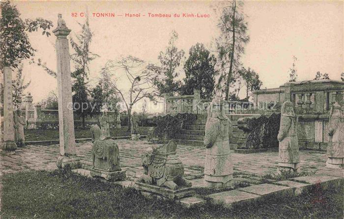 Tonkin Region Hanoi Vietnam Tombeau du Kinh Luoc