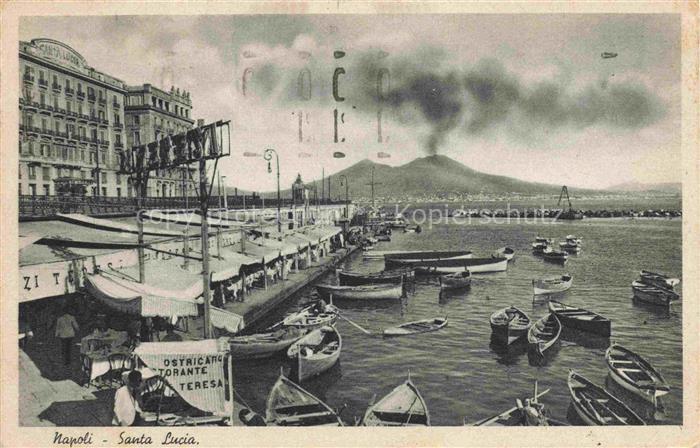 NAPOLI Neapel Naples IT Santa Lucia