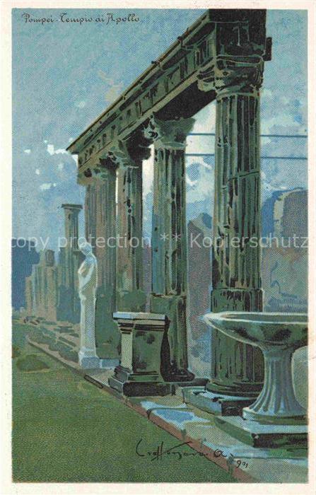 POMPEI Napoli Campania IT Tempio di Apollo