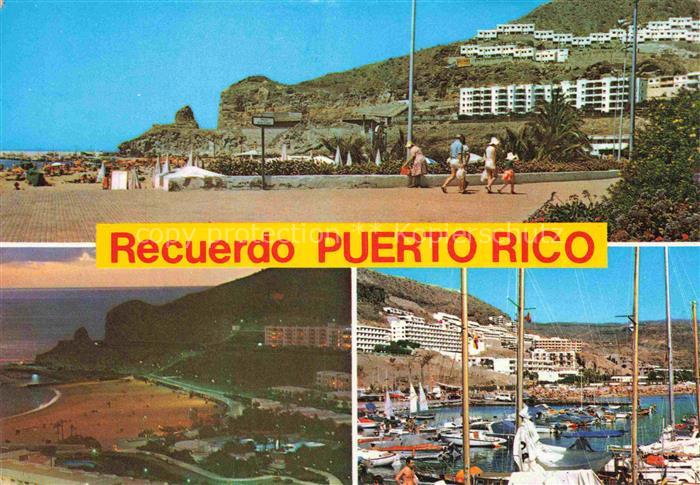 Puerto Rico de Gran Canaria ES Panorama Puerto