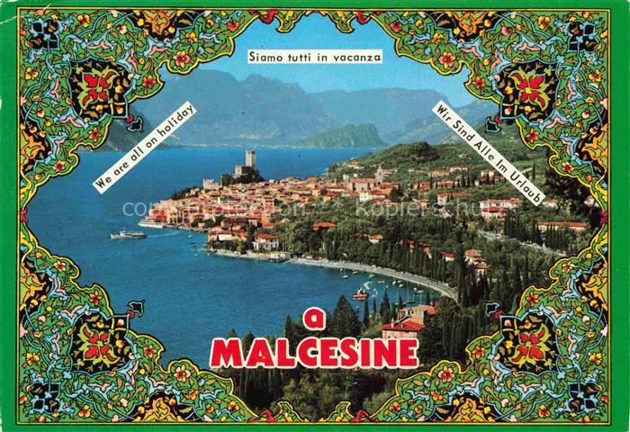 Malcesine Lago di Garda Panorama