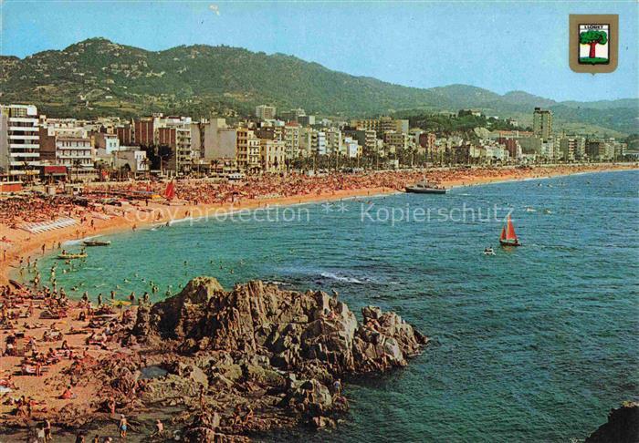 LLORET DE MAR Costa Brava ES Fliegeraufnahme
