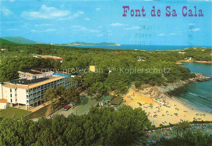 Font de Sa Cala Cala Ratjada Mallorca ES Fliegeraufnahme