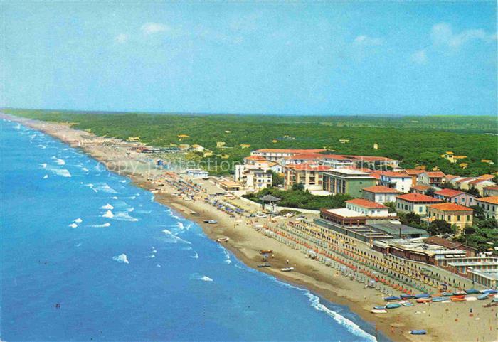 Marina di Castagneto Donoratico Livorno Toscana IT Fliegeraufnahme