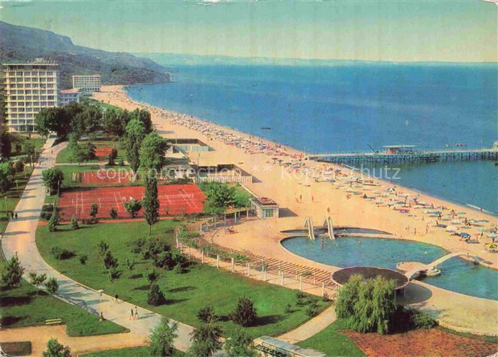 Varna  WARNA Bulgaria Slatni Pjassazi Panorama