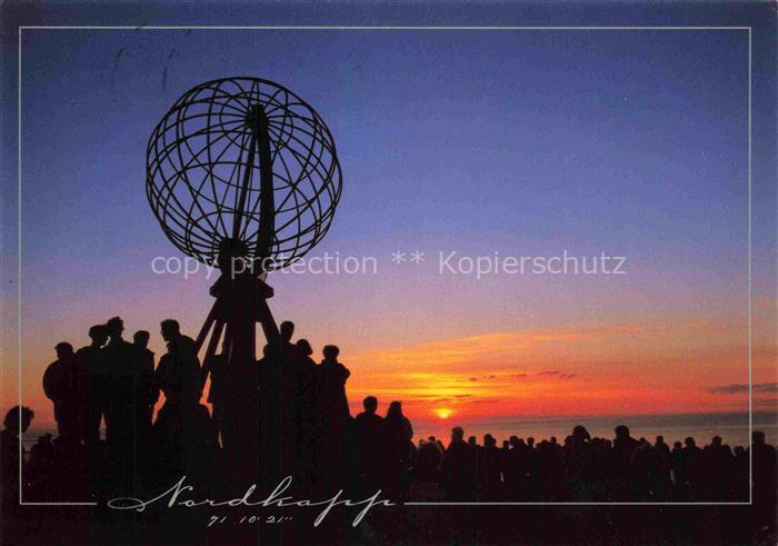 Nordkapp Nordkap Norge Stimmungsbild