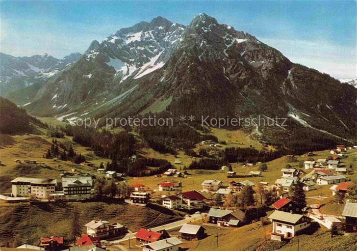 MITTELBERG  Kleinwalsertal AT mit Wildenthal Elferkopf und Zwoelferkopf